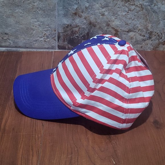 Gertex Stars And Stripes American Hat Cap Snapback - Picture 12 of 13